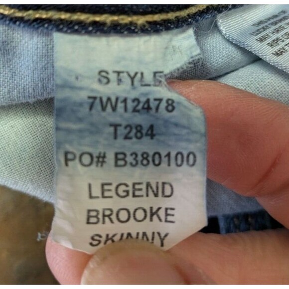 Lucky Brand Brooke Skinny Jeans Womens 10/30 Blue Stretch - Picture 15 of 15